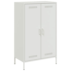 vidaXL Highboard White 68x39x113 cm Steel