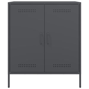 vidaXL Sideboard Anthracite 68x39x79 cm Steel