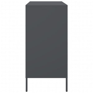 vidaXL Sideboard Anthracite 68x39x79 cm Steel