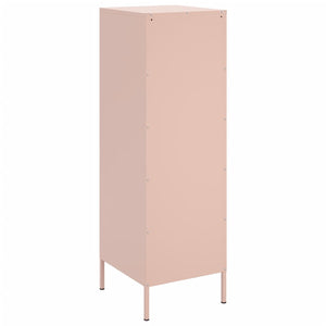 vidaXL Highboard Pink 36x39x113 cm Steel