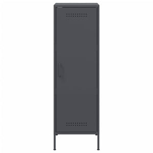 vidaXL Highboard Anthracite 36x39x113 cm Steel