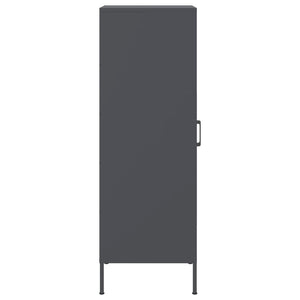 vidaXL Highboard Anthracite 36x39x113 cm Steel