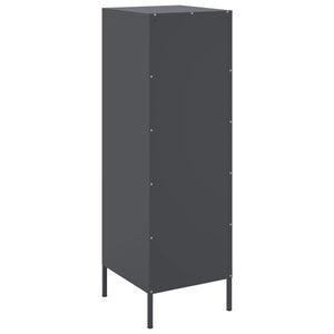 vidaXL Highboard Anthracite 36x39x113 cm Steel