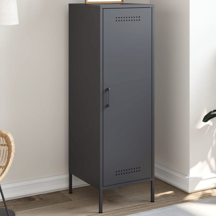 vidaXL Highboard Anthracite 36x39x113 cm Steel