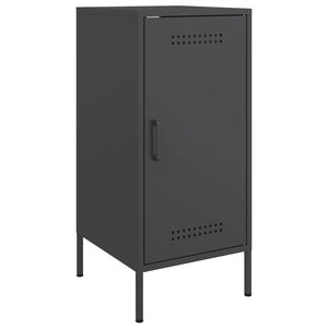 vidaXL Sideboard Black 36x39x79 cm Cold-rolled Steel