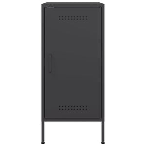 vidaXL Sideboard Black 36x39x79 cm Cold-rolled Steel