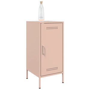 vidaXL Sideboard Pink 36x39x79 cm Cold-rolled Steel