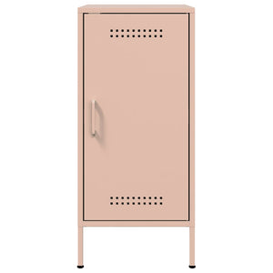 vidaXL Sideboard Pink 36x39x79 cm Cold-rolled Steel