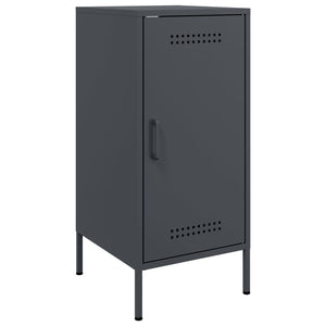 vidaXL Sideboard Anthracite 36x39x79 cm Cold-rolled Steel