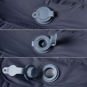 vidaXL Self Inflating Camping Mattress with Integrated Pillow Grey