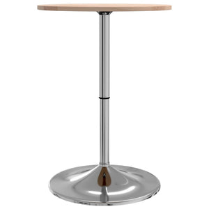 vidaXL Bar Table Ø50x89.5 cm Solid Wood Oak