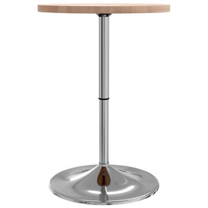 vidaXL Bar Table Ø50x90.5 cm Solid Wood Oak