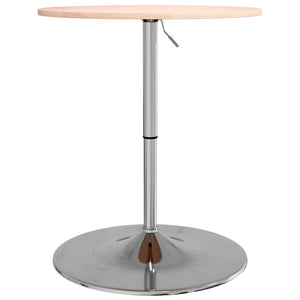 vidaXL Bar Table Ø60x89.5 cm Solid Wood Oak