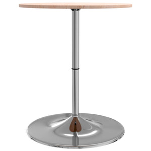 vidaXL Bar Table Ø60x89.5 cm Solid Wood Oak