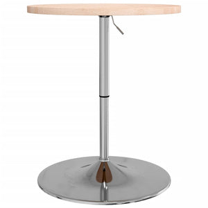 vidaXL Bar Table Ø60x90.5 cm Solid Wood Oak