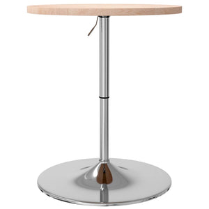 vidaXL Bar Table Ø60x90.5 cm Solid Wood Oak