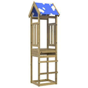 vidaXL Play Tower 52.5x46.5x208 cm Impregnated Wood Pine