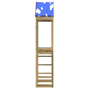 vidaXL Play Tower 85x52.5x265 cm Impregnated Wood Pine