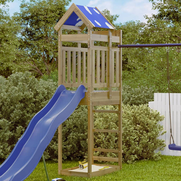 vidaXL Play Tower 85x52.5x239 cm Impregnated Wood Pine