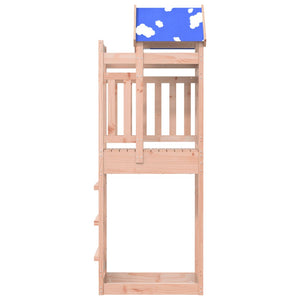 vidaXL Play Tower 85x52.5x239 cm Solid Wood Douglas Fir