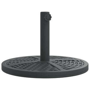 vidaXL Parasol Base for Ø38 / 48 mm Poles 12 kg Round