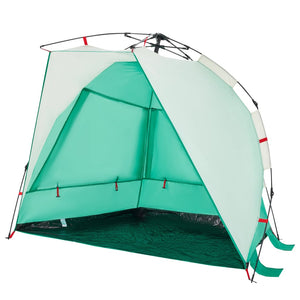 vidaXL Beach Tent 2-Person Sea Green Quick Release Waterproof