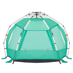 vidaXL Beach Tent 2-Person Sea Green Quick Release Waterproof