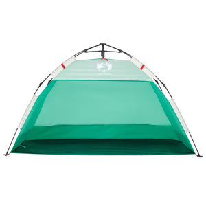 vidaXL Beach Tent 2-Person Sea Green Quick Release Waterproof