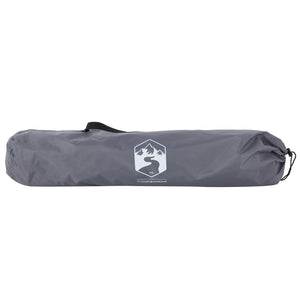 vidaXL Beach Tent 2-Person Grey Quick Release Waterproof