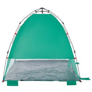 vidaXL Beach Tent 2-Person Sea Green Quick Release Waterproof