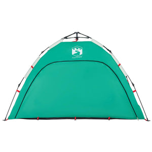 vidaXL Beach Tent 2-Person Sea Green Quick Release Waterproof