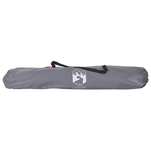 vidaXL Beach Tent 2-Person Grey Quick Release Waterproof