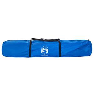 vidaXL Beach Tent 4-Person Azure Blue Quick Release Waterproof