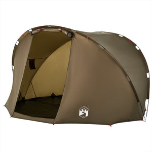 vidaXL Fishing Tent 5-Person Olive Green Waterproof