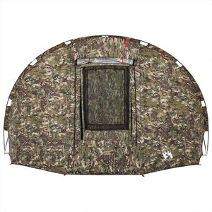 vidaXL Fishing Tent 5-Person Camouflage Waterproof