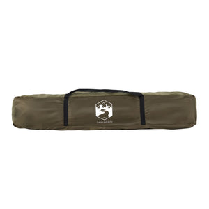 vidaXL Fishing Tent 4-Person Olive Green Quick Release