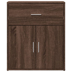 vidaXL Sideboards 2 pcs Brown Oak 60x31x70 cm Engineered Wood