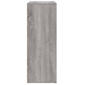 vidaXL Sideboards 2 pcs Grey Sonoma 60x31x84 cm Engineered Wood