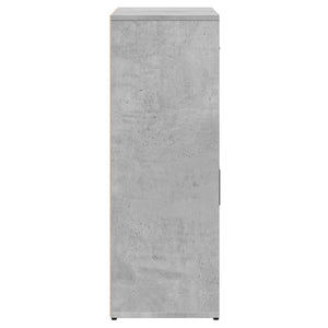 vidaXL Sideboards 2 pcs Concrete Grey 60x30x84 cm Engineered Wood