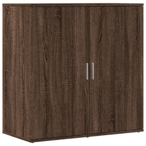 vidaXL Sideboards 2 pcs Brown Oak 79x38x80 cm Engineered Wood