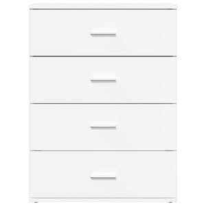 vidaXL Sideboards 2 pcs White 60x39x80 cm Engineered Wood