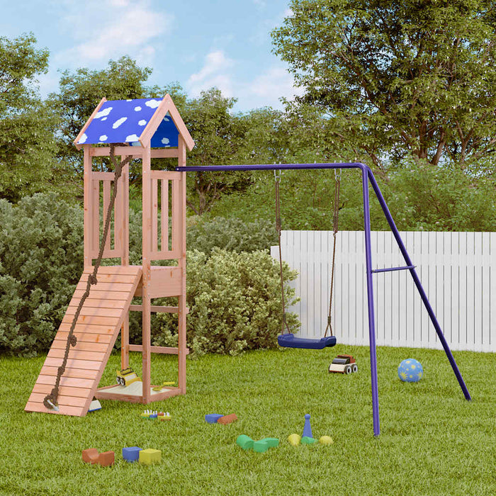 vidaXL Outdoor Playset Solid Wood Douglas