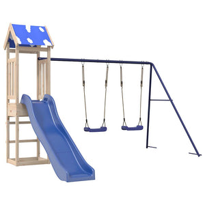 vidaXL Outdoor Playset Solid Wood Pine