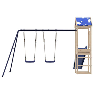 vidaXL Outdoor Playset Solid Wood Pine