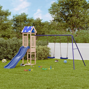 vidaXL Outdoor Playset Solid Wood Pine