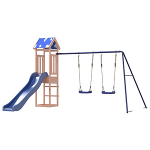 vidaXL Outdoor Playset Solid Wood Douglas