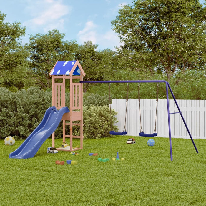 vidaXL Outdoor Playset Solid Wood Douglas