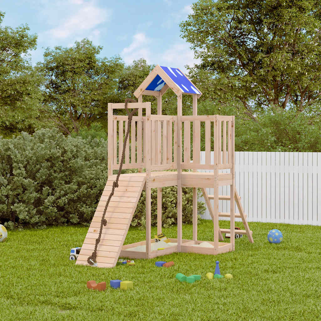 vidaXL Outdoor Playset Solid Wood Pine