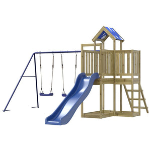 vidaXL Outdoor Playset Impregnated Wood Pine