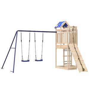 vidaXL Outdoor Playset Solid Wood Pine